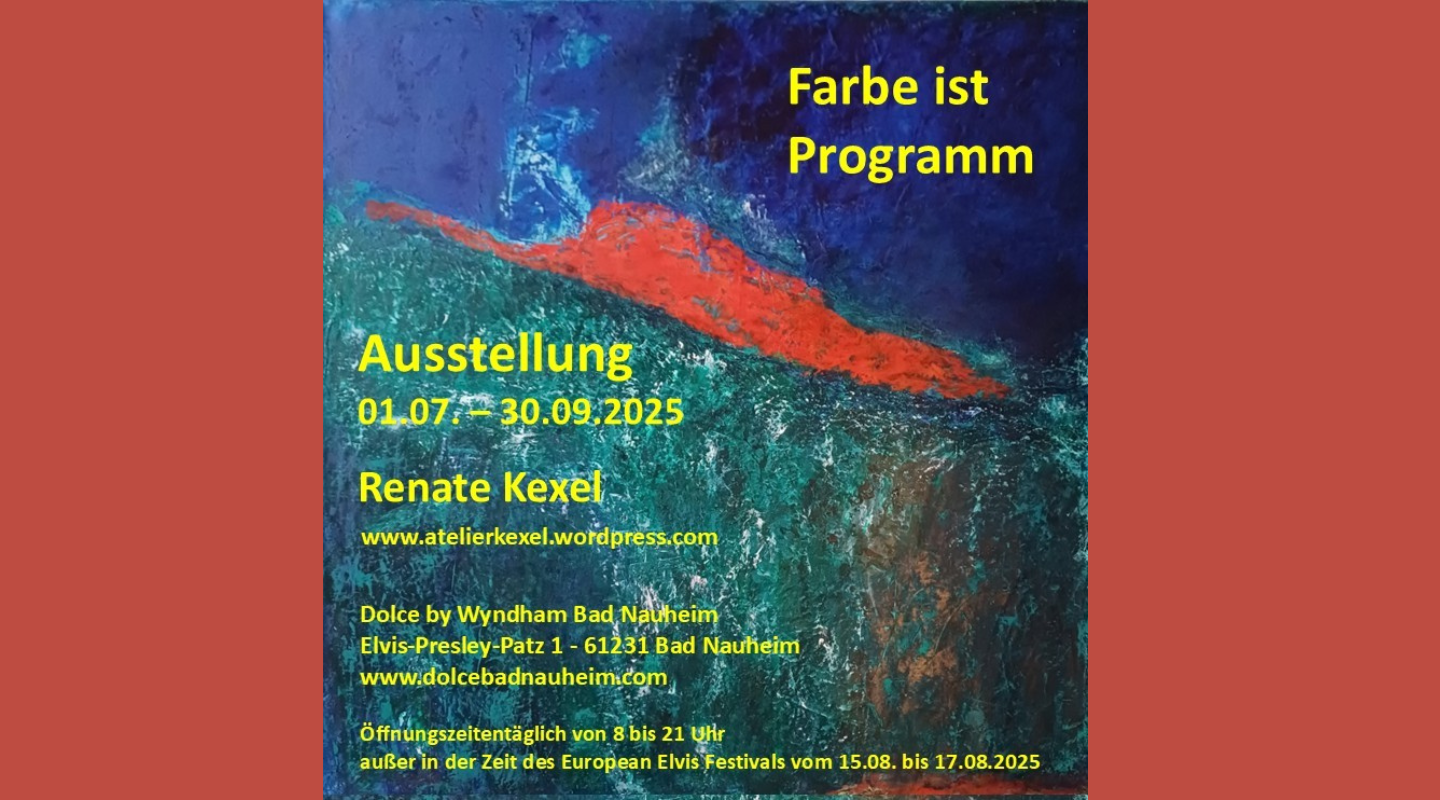 Bilder-Ausstellung "Farbe ist Programm"